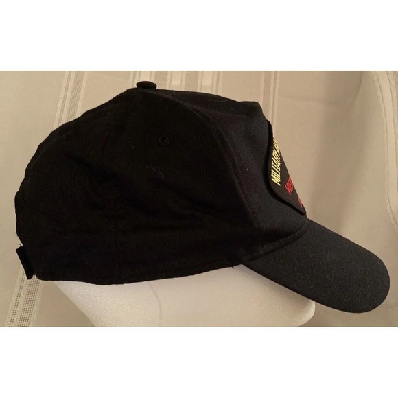 Vietnam Veteran ‘Military Assistance Command Team’ Black Adjustable Cap Hat - Picture 5 of 7